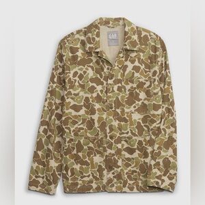 The GAP Men’s Canvas Duck Camo Chore Coat Large Tall